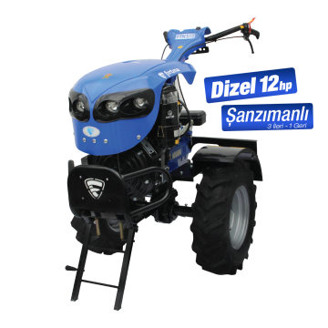 FIRTINA   FTN510 Dizel Marşlı/İpli Çapalama Makinesi 12 HP